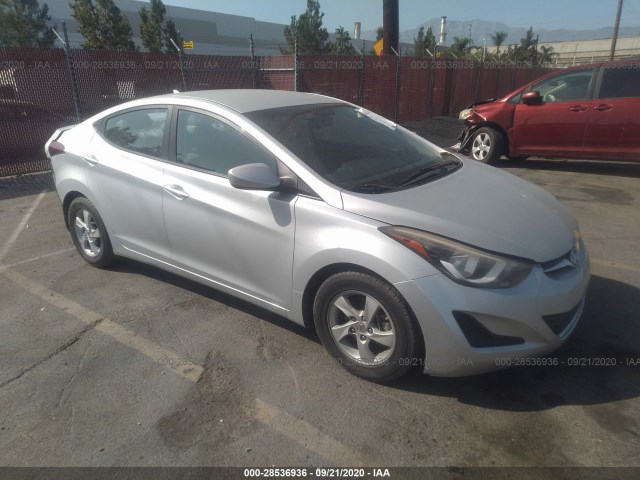 HYUNDAI ELANTRA 2015 kmhdh4ae5fu381224