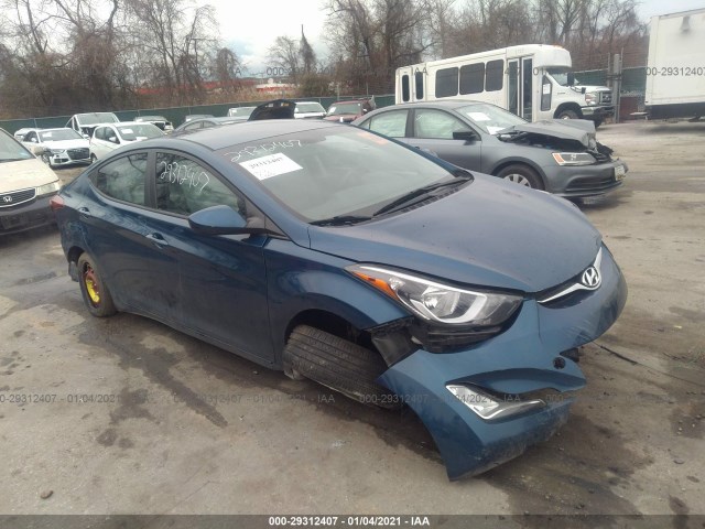 HYUNDAI ELANTRA 2015 kmhdh4ae5fu383183