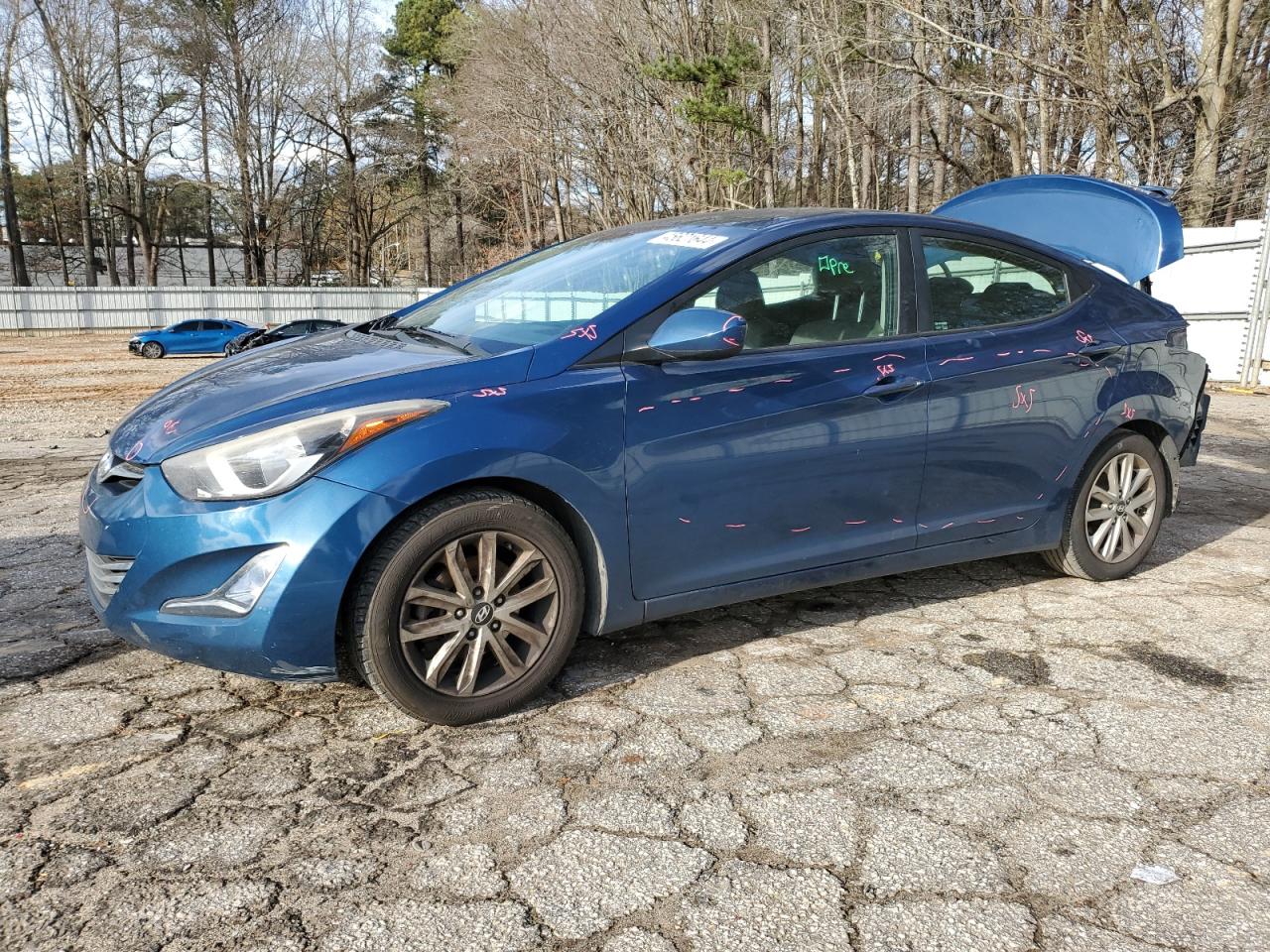 HYUNDAI ELANTRA 2015 kmhdh4ae5fu387525