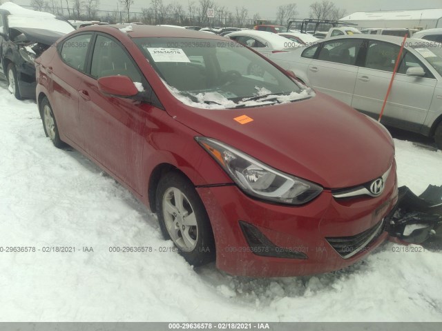 HYUNDAI ELANTRA 2015 kmhdh4ae5fu444659