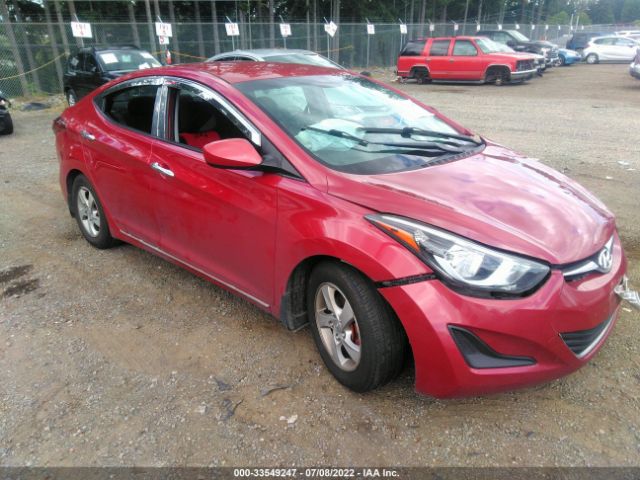 HYUNDAI ELANTRA 2015 kmhdh4ae5fu458271