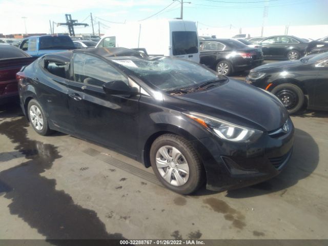 HYUNDAI ELANTRA 2016 kmhdh4ae5gu474987