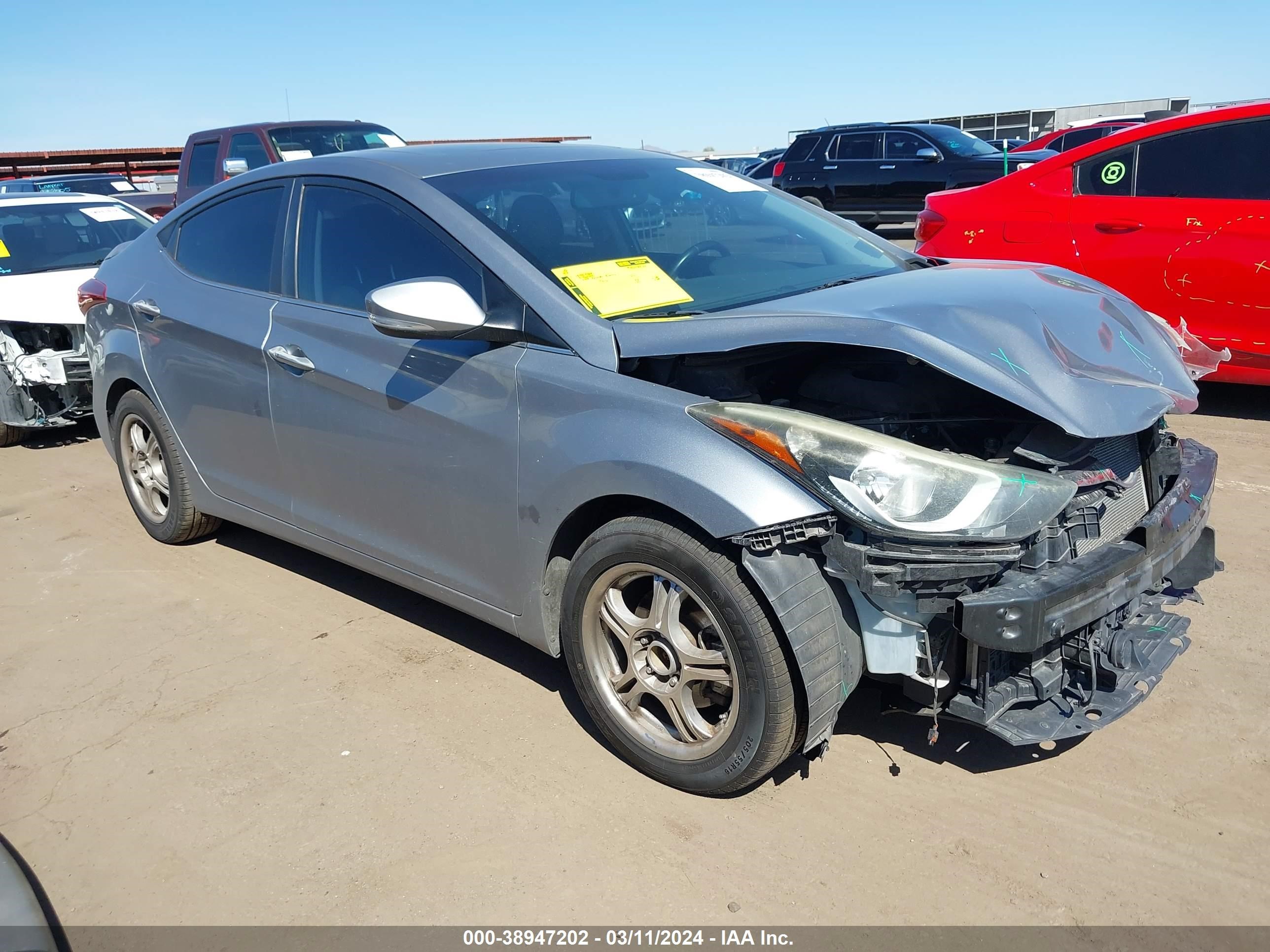 HYUNDAI ELANTRA 2016 kmhdh4ae5gu483074