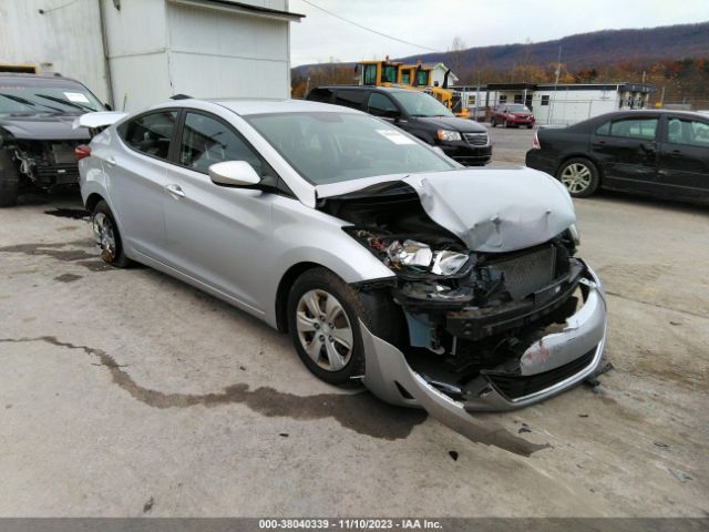 HYUNDAI ELANTRA 2016 kmhdh4ae5gu488128