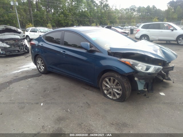 HYUNDAI ELANTRA 2016 kmhdh4ae5gu490137