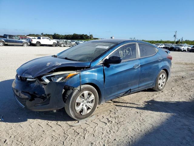 HYUNDAI ELANTRA SE 2016 kmhdh4ae5gu512461