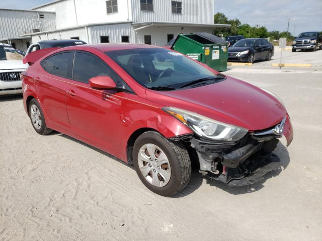 HYUNDAI ELANTRA SE 2016 kmhdh4ae5gu517868