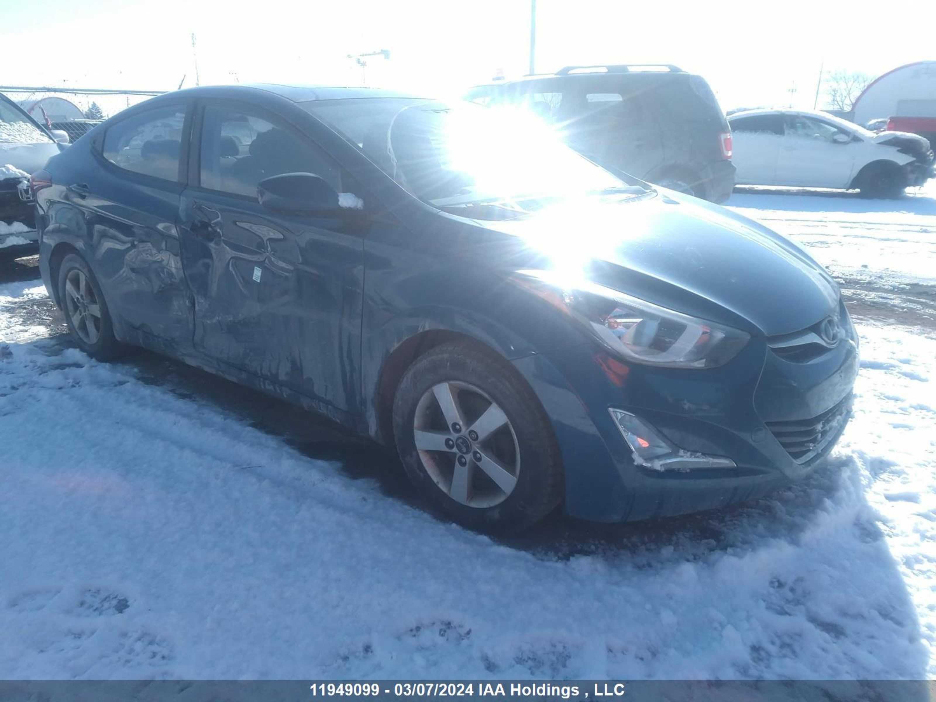 HYUNDAI ELANTRA 2016 kmhdh4ae5gu541054