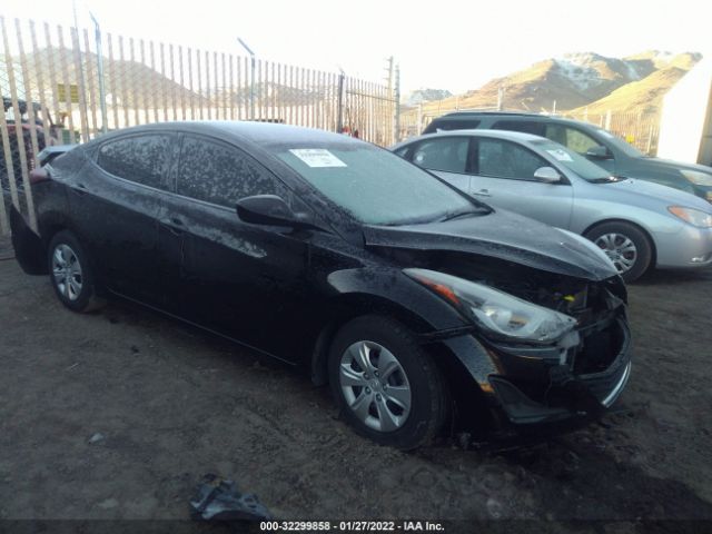 HYUNDAI ELANTRA 2016 kmhdh4ae5gu542981