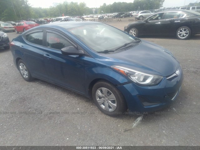 HYUNDAI ELANTRA 2016 kmhdh4ae5gu543080