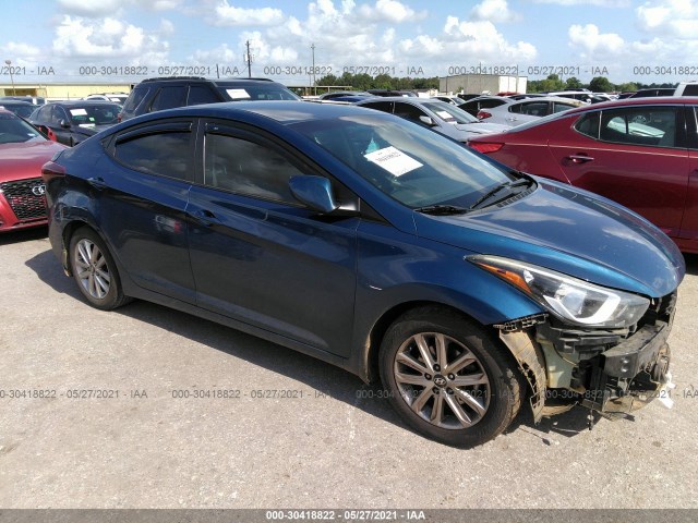 HYUNDAI ELANTRA 2016 kmhdh4ae5gu543645