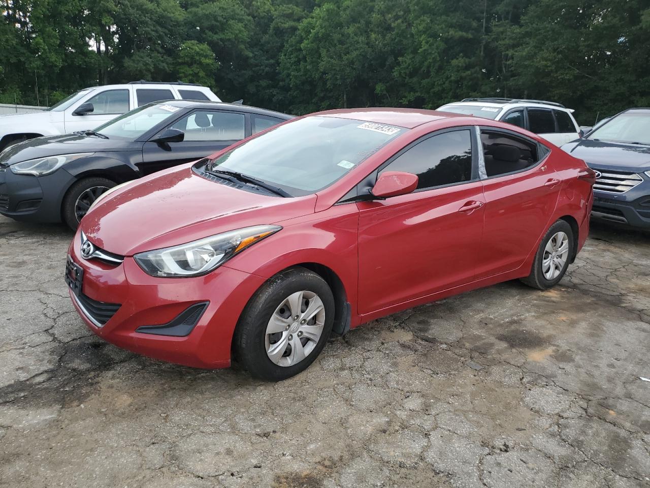 HYUNDAI ELANTRA 2016 kmhdh4ae5gu557450