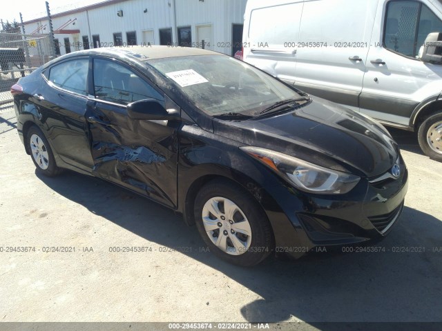 HYUNDAI ELANTRA 2016 kmhdh4ae5gu561496