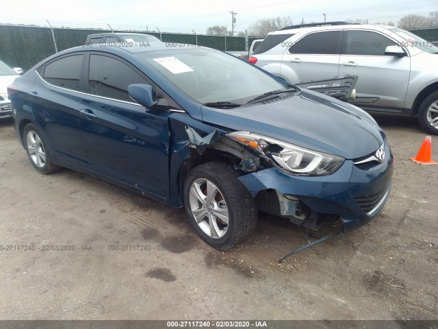 HYUNDAI ELANTRA 2016 kmhdh4ae5gu564141