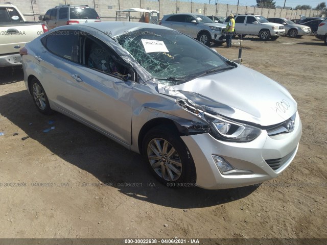 HYUNDAI ELANTRA 2016 kmhdh4ae5gu575821