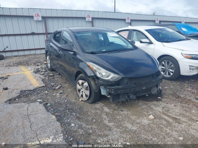 HYUNDAI ELANTRA 2016 kmhdh4ae5gu575866