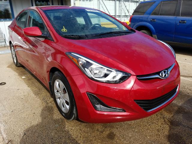 HYUNDAI ELANTRA SE 2016 kmhdh4ae5gu584308