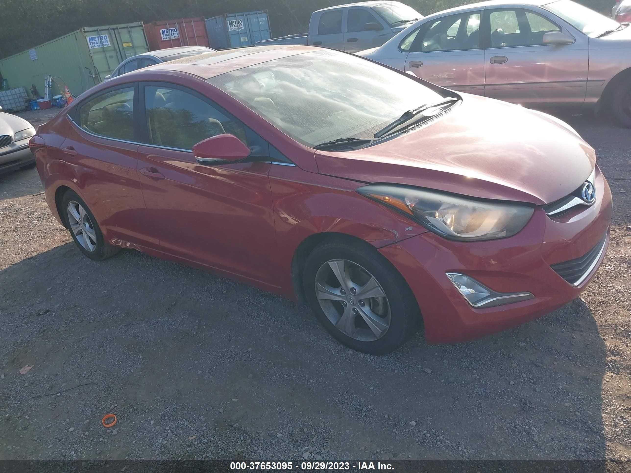 HYUNDAI ELANTRA 2016 kmhdh4ae5gu600555