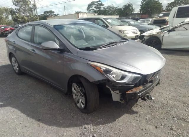 HYUNDAI ELANTRA 2016 kmhdh4ae5gu642644