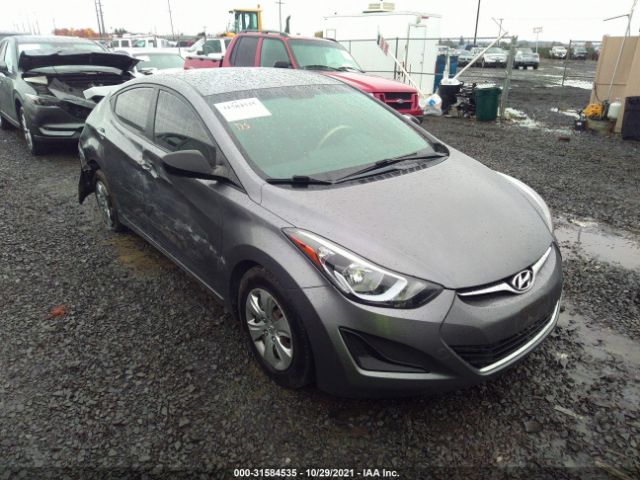 HYUNDAI ELANTRA 2016 kmhdh4ae5gu646015