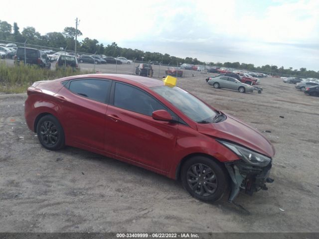 HYUNDAI ELANTRA 2016 kmhdh4ae5gu650369