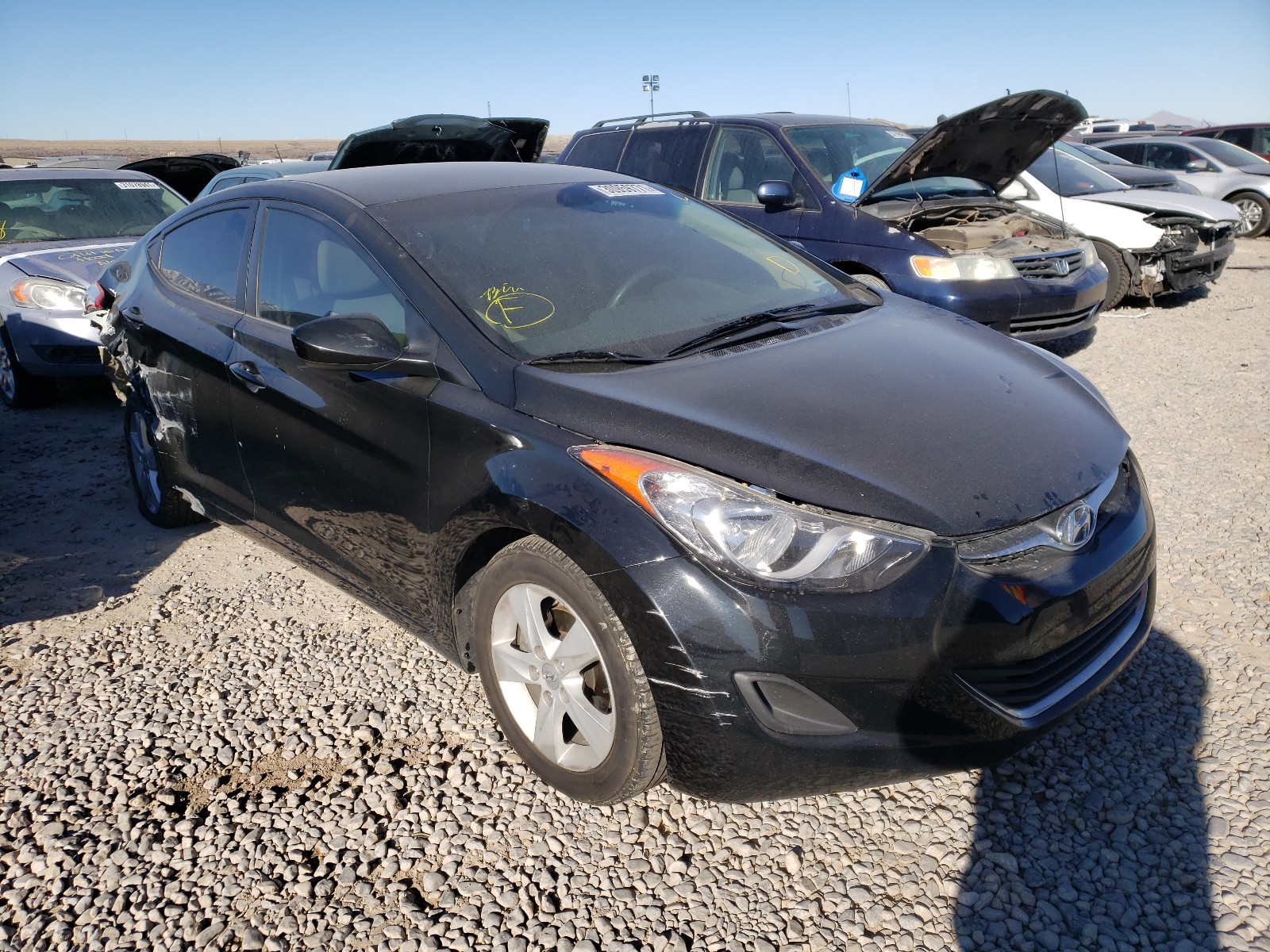 HYUNDAI ELANTRA GL 2011 kmhdh4ae6bu087972