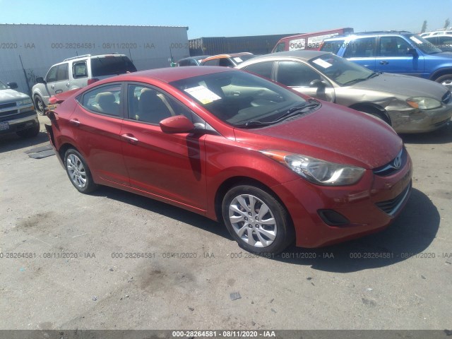 HYUNDAI ELANTRA 2012 kmhdh4ae6cu225267