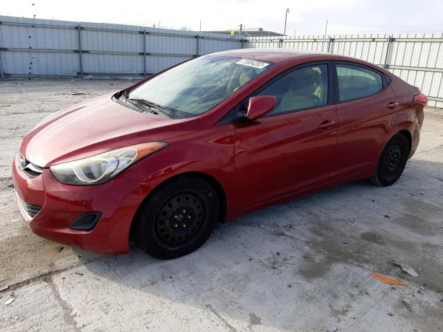 HYUNDAI ELANTRA GL 2012 kmhdh4ae6cu232218