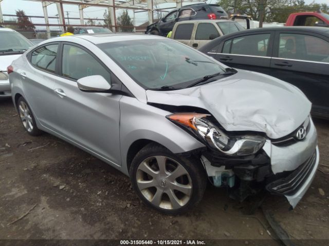 HYUNDAI ELANTRA 2012 kmhdh4ae6cu288577