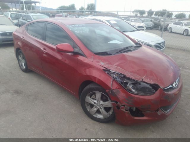 HYUNDAI ELANTRA 2012 kmhdh4ae6cu321397