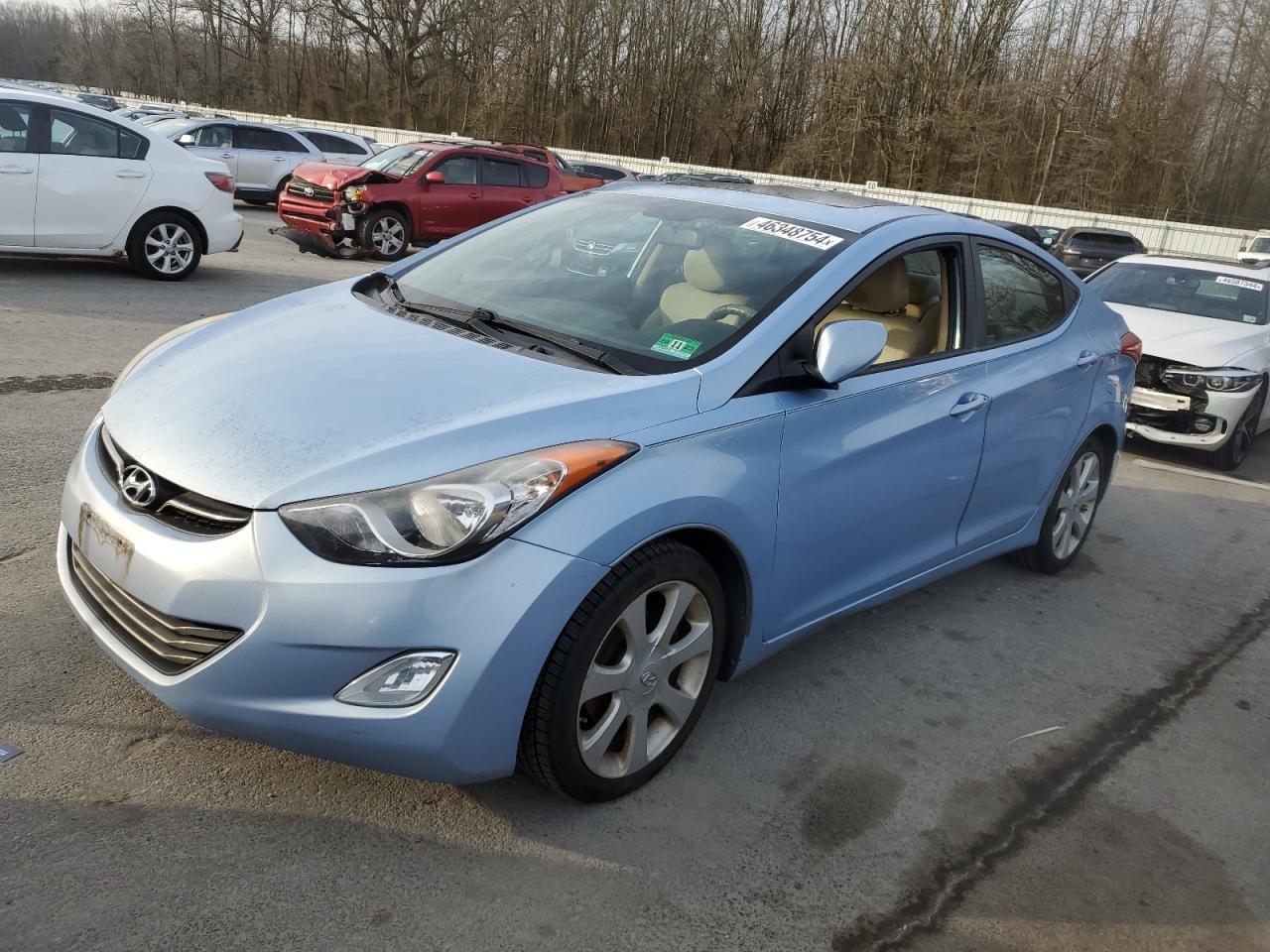 HYUNDAI ELANTRA 2012 kmhdh4ae6cu326633