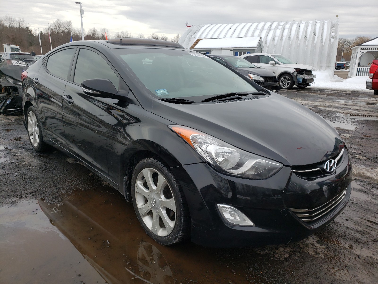 HYUNDAI ELANTRA GL 2012 kmhdh4ae6cu338491