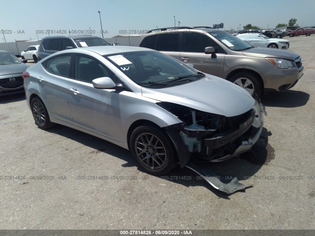 HYUNDAI ELANTRA 2012 kmhdh4ae6cu367747