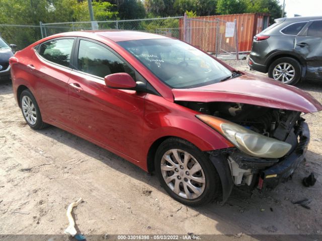 HYUNDAI ELANTRA 2012 kmhdh4ae6cu424898