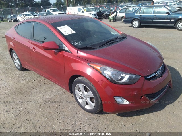 HYUNDAI ELANTRA 2012 kmhdh4ae6cu428501