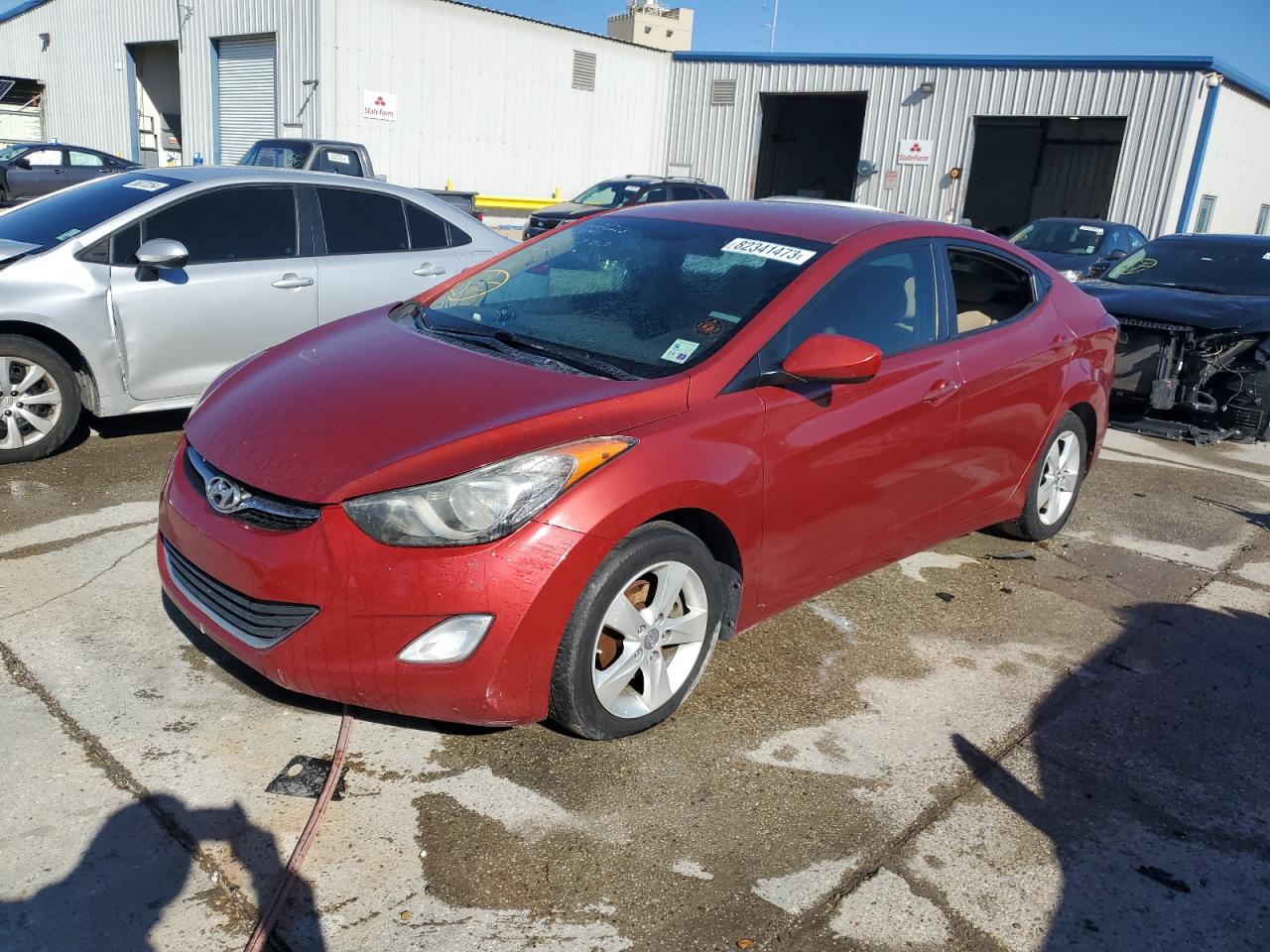 HYUNDAI ELANTRA 2012 kmhdh4ae6cu465287