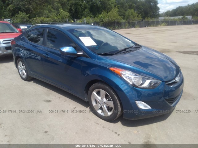 HYUNDAI ELANTRA 2013 kmhdh4ae6du007587