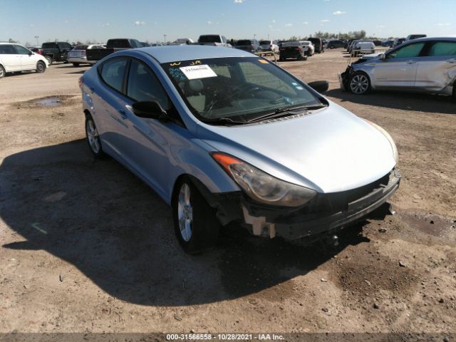 HYUNDAI ELANTRA 2013 kmhdh4ae6du501349