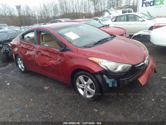 HYUNDAI ELANTRA 2013 kmhdh4ae6du507121