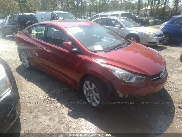 HYUNDAI ELANTRA 2013 kmhdh4ae6du518197