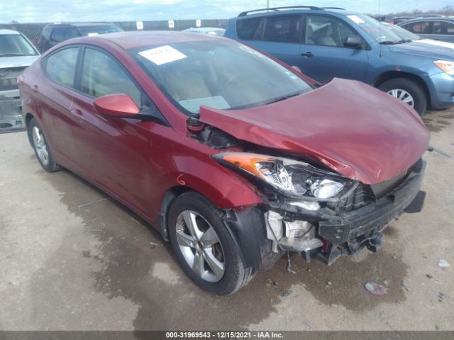 HYUNDAI ELANTRA 2013 kmhdh4ae6du538630