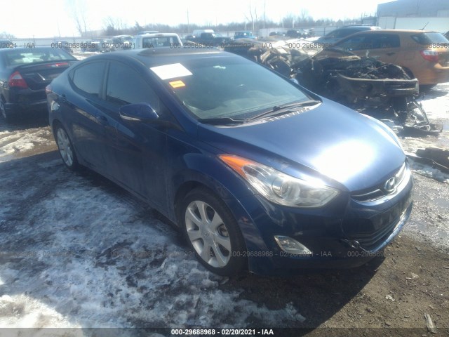 HYUNDAI ELANTRA 2013 kmhdh4ae6du566444