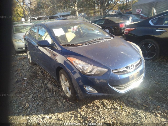 HYUNDAI ELANTRA 2013 kmhdh4ae6du599475