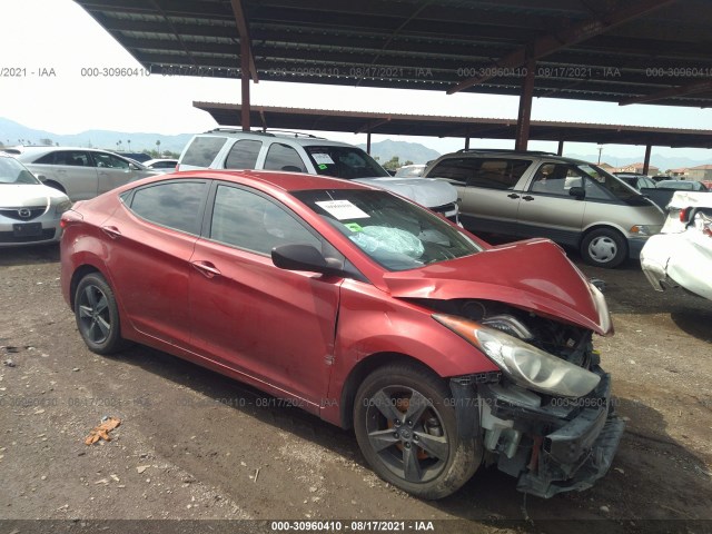 HYUNDAI ELANTRA 2013 kmhdh4ae6du704970