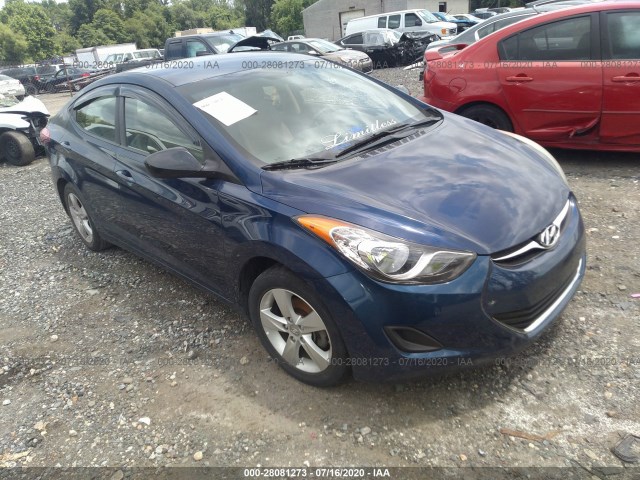 HYUNDAI ELANTRA 2013 kmhdh4ae6du710039