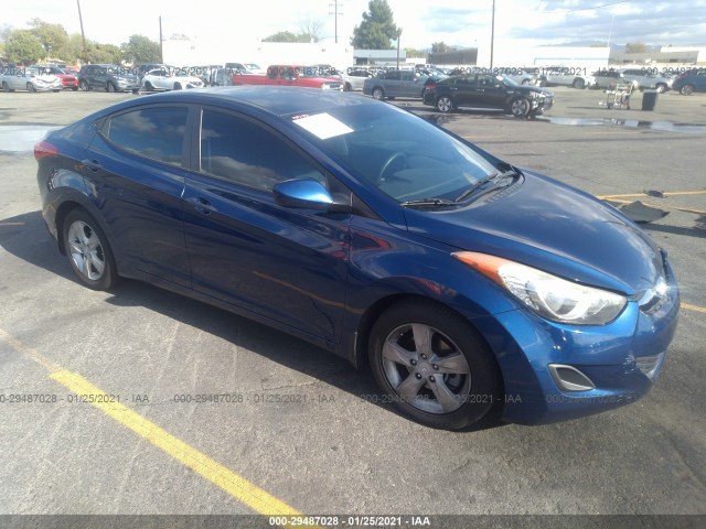 HYUNDAI ELANTRA 2013 kmhdh4ae6du734079