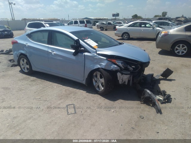 HYUNDAI ELANTRA 2013 kmhdh4ae6du750055