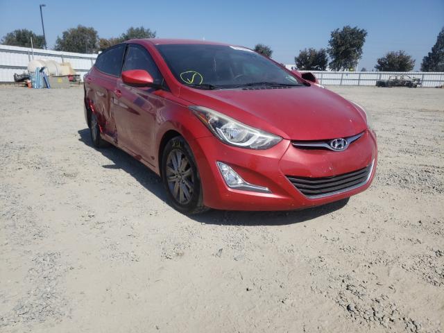 HYUNDAI ELANTRA SE 2014 kmhdh4ae6eu027050