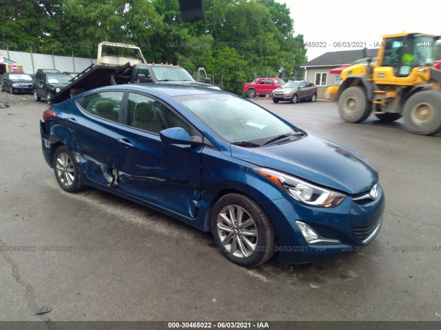 HYUNDAI ELANTRA 2014 kmhdh4ae6eu030370