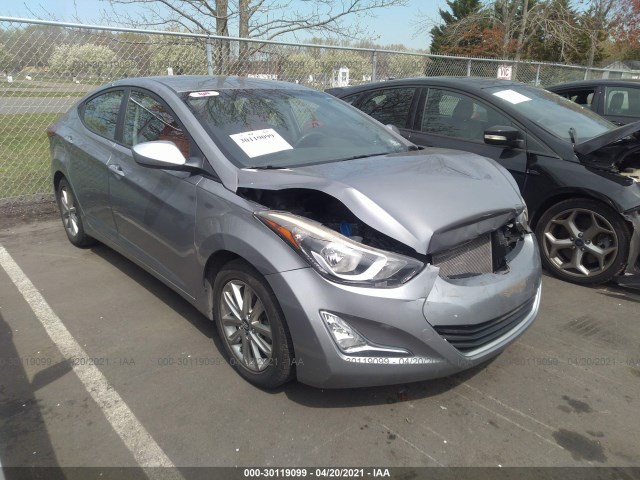 HYUNDAI ELANTRA 2014 kmhdh4ae6eu031602